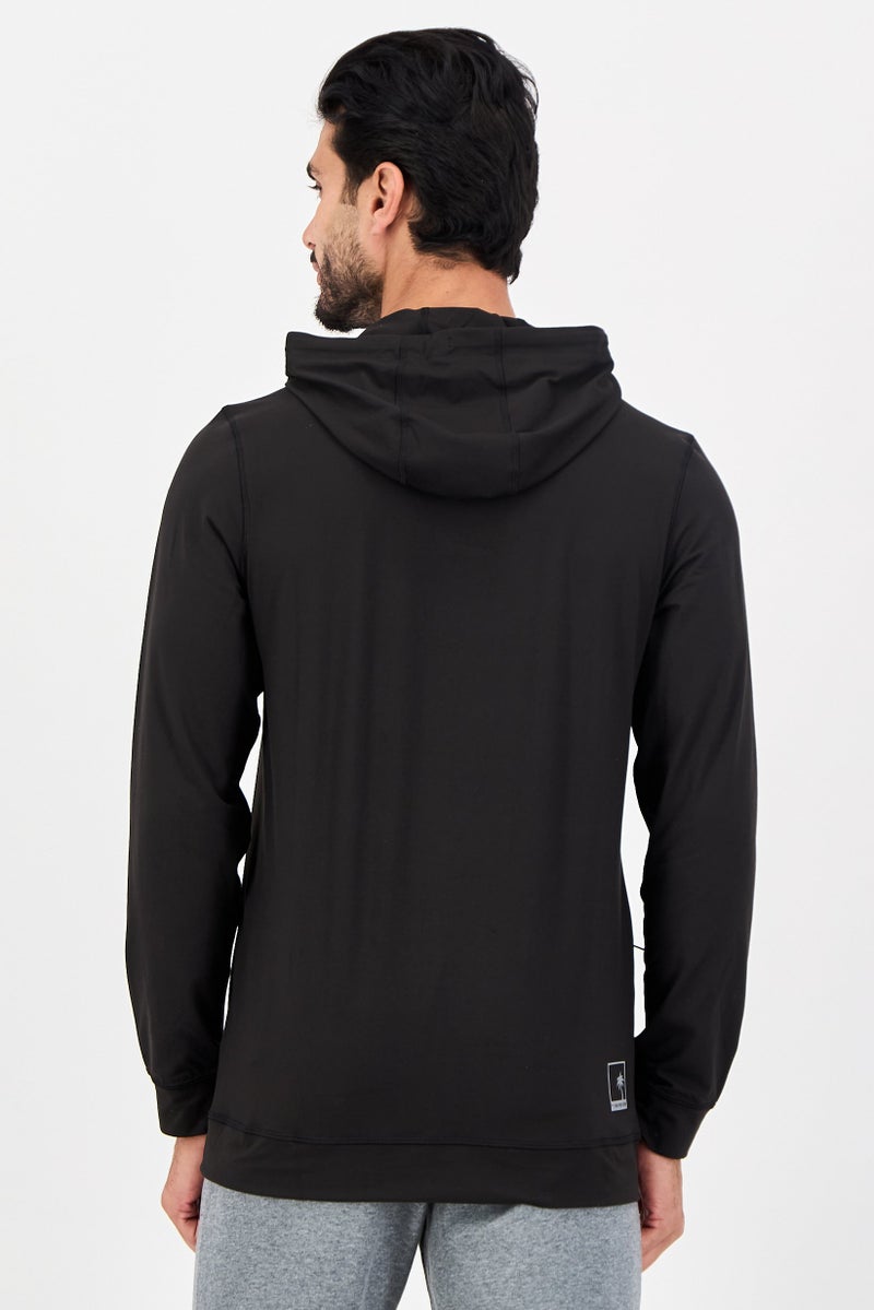 PUMA Men Sportswear Fit Long Sleeve Outdoor Hoodie, Black - Image 2